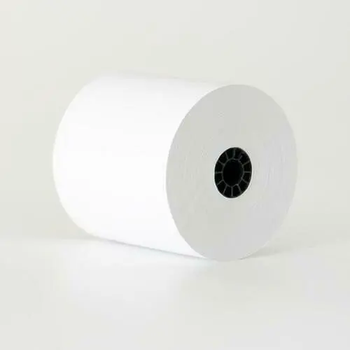 Orange Pos 0303-10005 Thermal Bond Paper Rolls – 3" X 3", 50/Roll | Denson Cfe 1