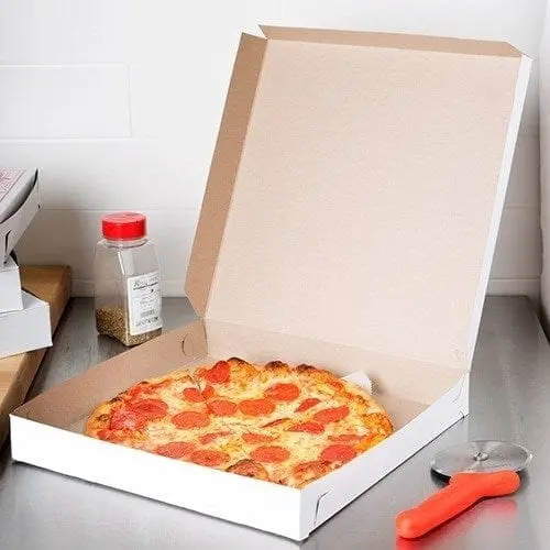 Pack Of 50 Standard 14" × 14" × 1.75" Pizza Delivery Boxes | Denson Cfe 1