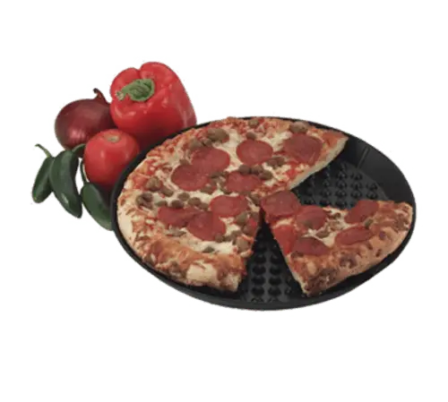 Pizza Pleezer Hs1031-Ch – 14-Inch Charcoal-Colored Polypropylene Pizza Storage Cover 1