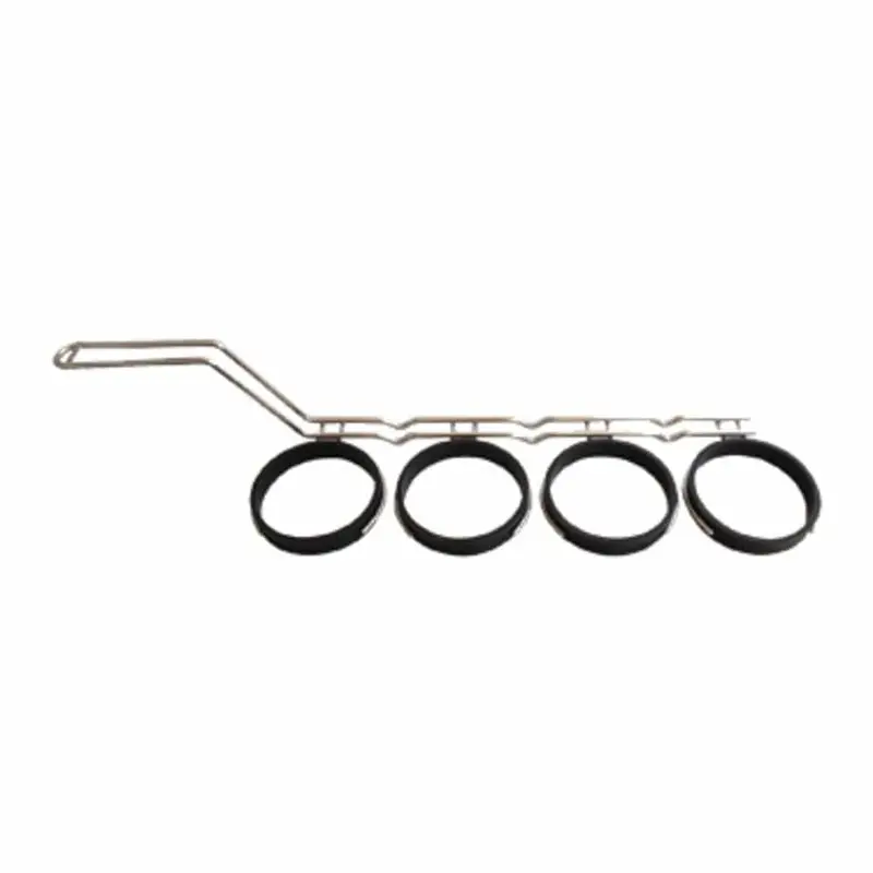 Prince Castle 122-032 In-Line 4-Pack Egg Ring Set For Consistent Cooking 1
