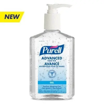 Purell Advanced Hand Rub – 236 Ml Tabletop Dispenser With Pump 1