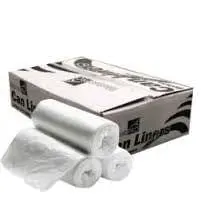 Rhino-X Hdpe Garbage Bags – 22" × 24", 8-Micron Thickness (1,000 Per Case) 1