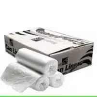 Rhino-X Heavy-Duty Hdpe Garbage Bags – 26" X 36", 13 Micron, Clear, Food-Grade (V263613N) 1