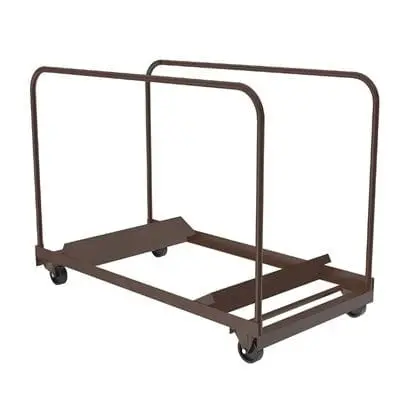 Royal Industries Cor Bt Round-Edge Stacking Table Truck – 28"W × 48"L – Denson Cfe 1