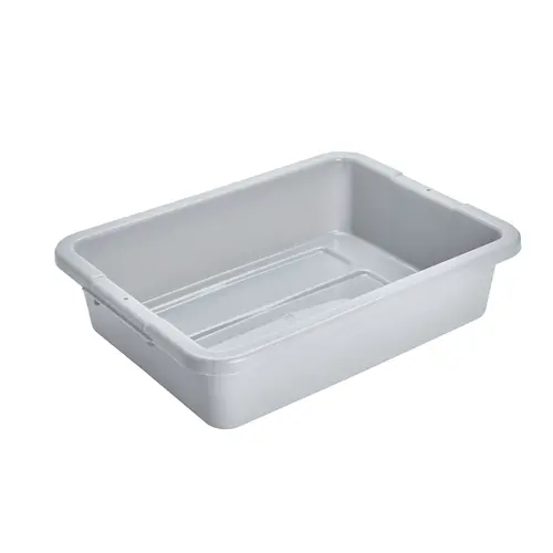 Rubbermaid Fg334900Gray Gray Utility Bus Box – 20" X 15" X 5" 1