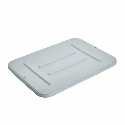 Rubbermaid Fg364800Gray Gray Lid For 4.6-Gallon Commercial Bus Or Utility Tote Box | Denson Cfe 1