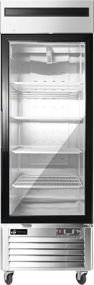 Single-Swing 27-Inch Glass-Door Undercounter Freezer 1