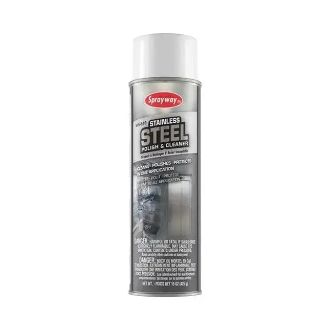 Sprayway Sw-841 Stainless Steel Cleaner And Polish – 15 Oz Bottle | Denson Cfe 1