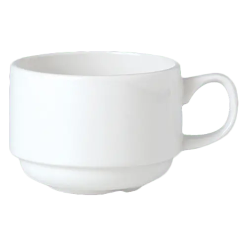 Steelite Simplicity Slimline 7 Oz White Cup – Nsf-Certified Ceramic – Denson Cfe 1