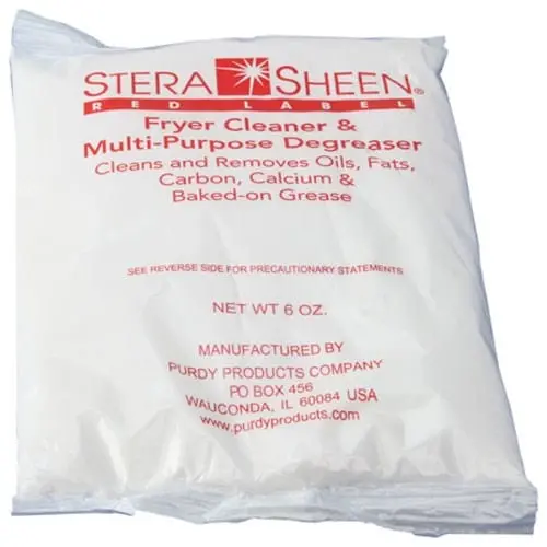 Stera-Sheen 321800 Red Label Fryer & Filter Cleaning Solution 1