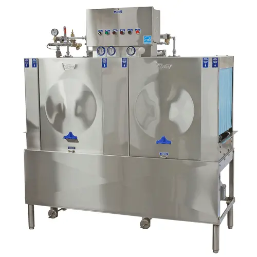Stero Er64 High-Temperature Conveyor Dishwasher – 268 Racks/Hour, Efficient Cycle 1