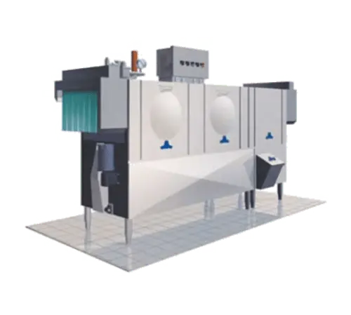 Stero Sct108S Conveyor Dishwasher – Pre-Scrapper Included, 308 Rph, Triple-Tank Auto Fill 1