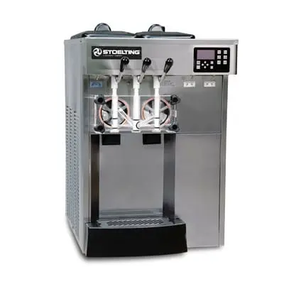 Stoelting F131-38I2 Countertop Soft Serve Freezer — Two-Flavor Twist, Air-Cooled 1