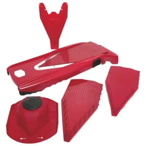 Swissmar Börner Vpower Mandoline Slicer — Red Model V-7000Rd 1