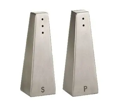 Tablecraft Hancock Salt & Pepper Shaker Set – Classic Dual-Dispenser Flatware Pair | Denson Cfe 1