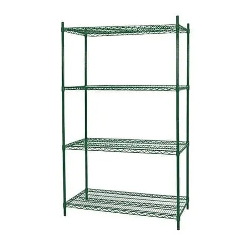Thorinox Tgep-72 Epoxy-Coated Wire Shelf – 72-Inch Freestanding Post Shelf 1