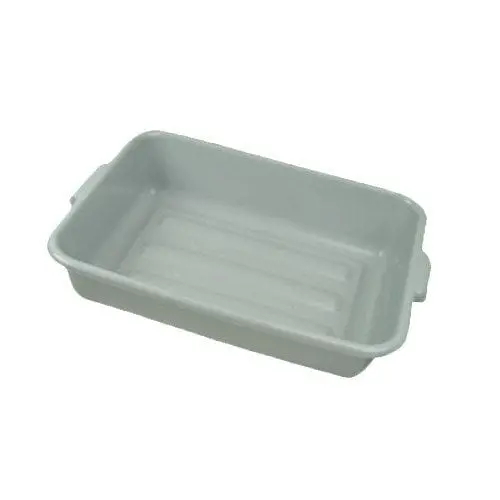 Thunder Group Plbt005G Nsf-Certified Gray Hdpe Bus Box — 20.5" X 15.5" 1