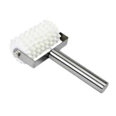 Thunder Group Slrd008 Multi-Wheel Roller Docker — 8 Stainless Steel Wheels, Plastic Barrel, Ergonomic Handle 1