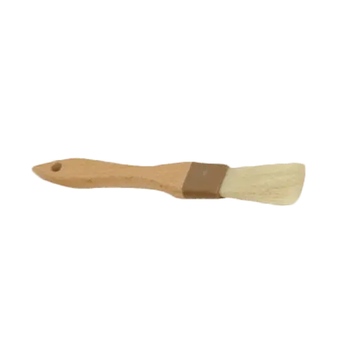 Thunder Group Wdpb001 1-Inch Boar Bristle Pastry Brush – Brown Ferrule, Natural Wood Handle 1