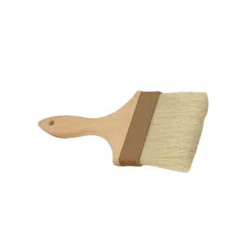 Thunder Group Wdpb005 4-Inch Professional Pastry Brush – Epoxy-Set, Bleached Boar Bristles 1