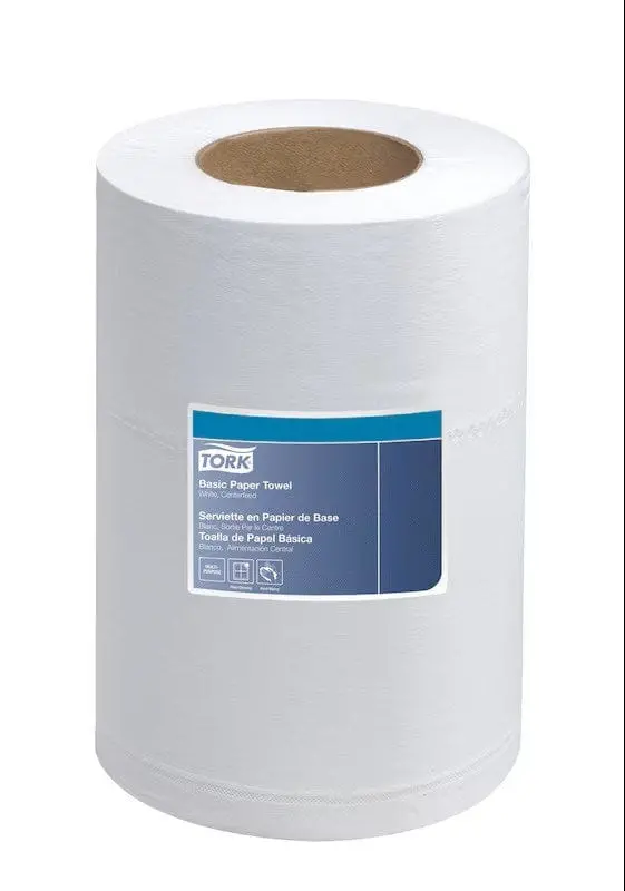 Tork 121225 Advanced Soft Mini Centerfeed Hand Towels – 2-Ply, White, Bulk Roll 1