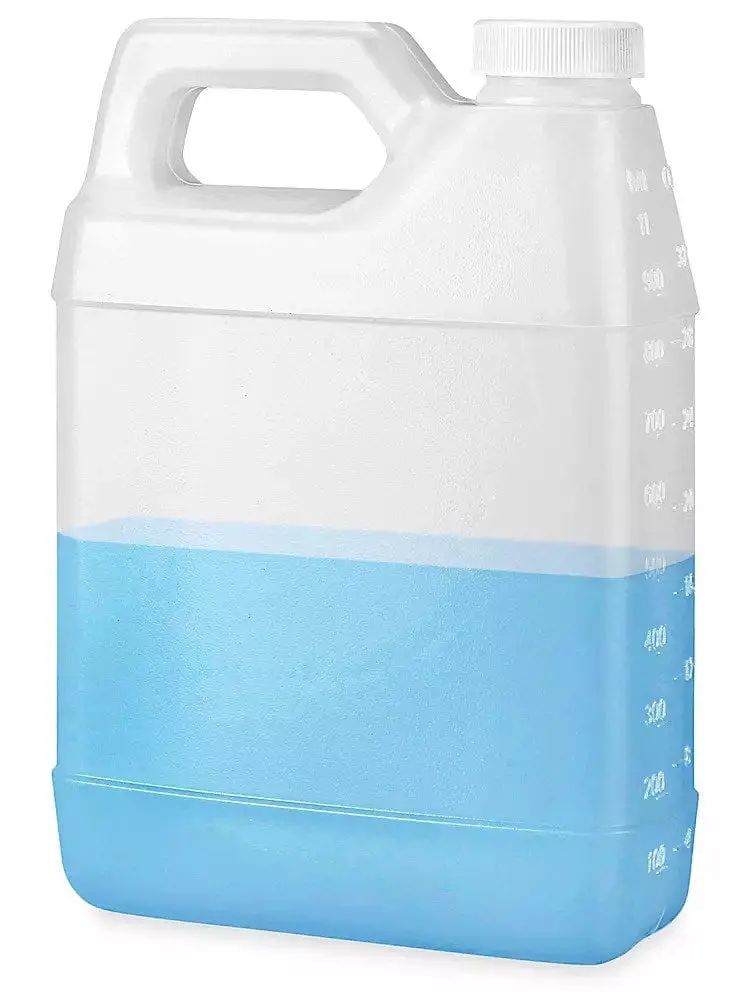 Uline S-20040 F-Style Jug – 32 Oz Natural Hdpe, Leak-Resistant Design 1
