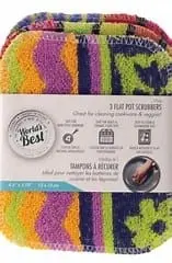 Universal Stone #Itemv Flat Pot Scrubber – 4.5" X 5.75" 1