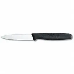 Victorinox 3.25-Inch Spear-Point Paring Knife With Compact Black Handle | Denson Cfe 1