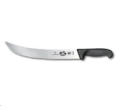 Victorinox Fibrox Pro 12-Inch Curved Cimeter Knife With Black Nylon Handle 1