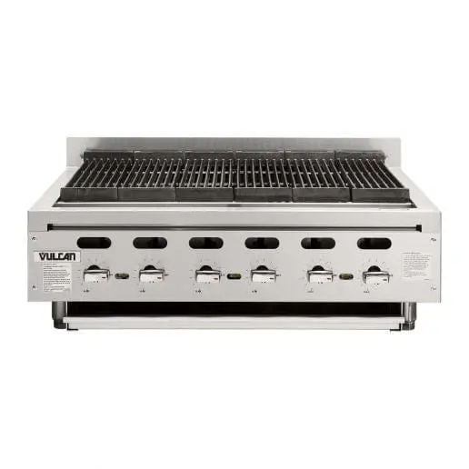 Vulcan Vacb25_Nat Achiever Radiant Natural Gas Charbroiler — 25-Inch, 68K Btu | Denson Cfe 1