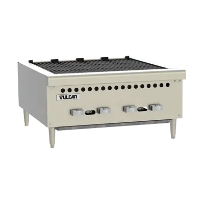 Vulcan Vcrb36 Restaurant Series Natural Gas Charbroiler – Individual Infinite Controls, 87,000 Btu 1