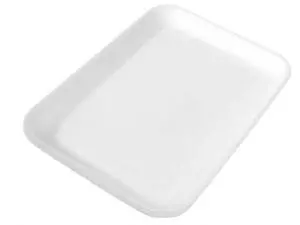 White Foam Tray Pack – 500 Per Case 1