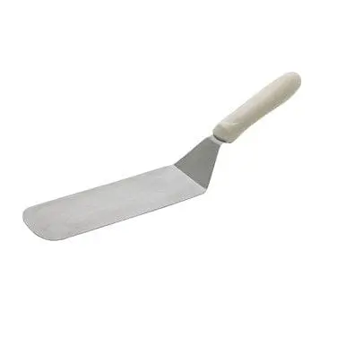 Winco 8.25" Flexible Stainless Steel Turner – Solid Blade Design | Twp-90 1