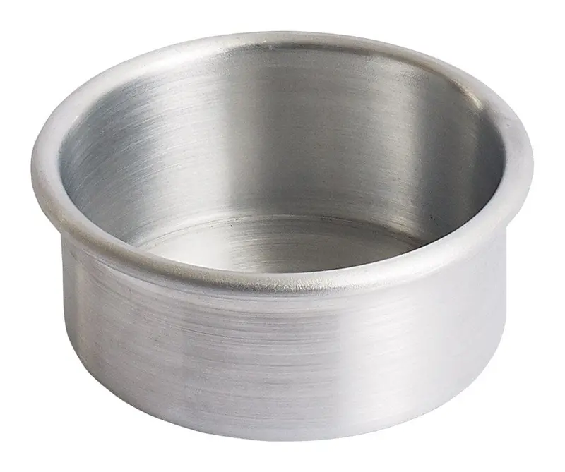 Winco Acp-042 4″ × 2″ Aluminum Layer Cake Pan – Heavy-Duty Baking Tray – Denson Cfe 1