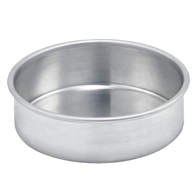 Winco Acp-062 6-Inch X 2-Inch Aluminum Layer Cake Pan – Commercial-Grade Baking Tray 1