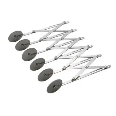Winco Add-6 Adjustable Stainless Steel Dough Divider – 6-Section Precision Cutter | Denson Cfe 1