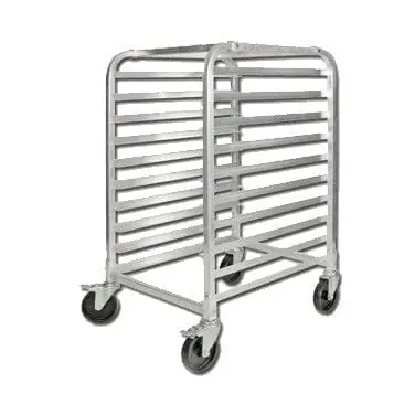 Winco Alrk-10Bk Sheet Pan Rack – 10-Tier Aluminum Mobile Rack With Brake System | Denson Cfe 1