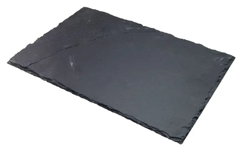 Winco Ardesia Tavo Slate Rectangular Platter – 11.5" X 7.875", Hand-Wash-Only, Set Of 6 | Denson Cfe 1