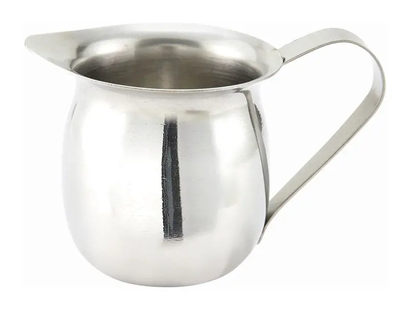 Winco Bcs-3 3-Ounce Stainless Steel Creamer – Bell Design With Comfort Handle | Denson Cfe 1