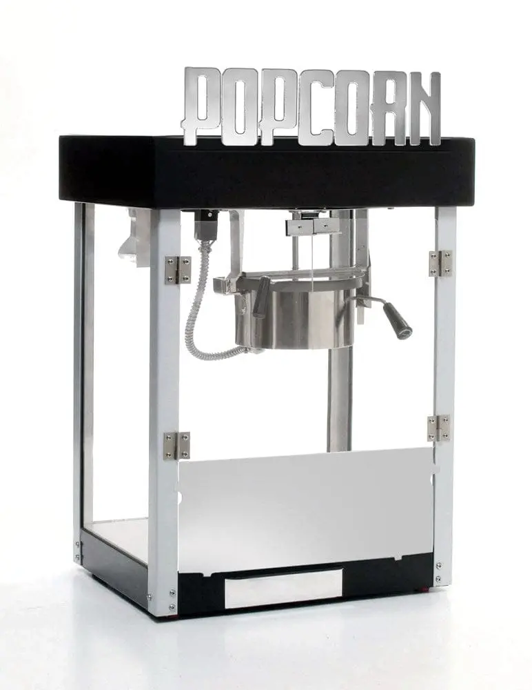 Winco Benchmark 11065 Metropolitan 6 Oz Popcorn Machine – Sleek Design With Enhanced Output | Denson Cfe 1