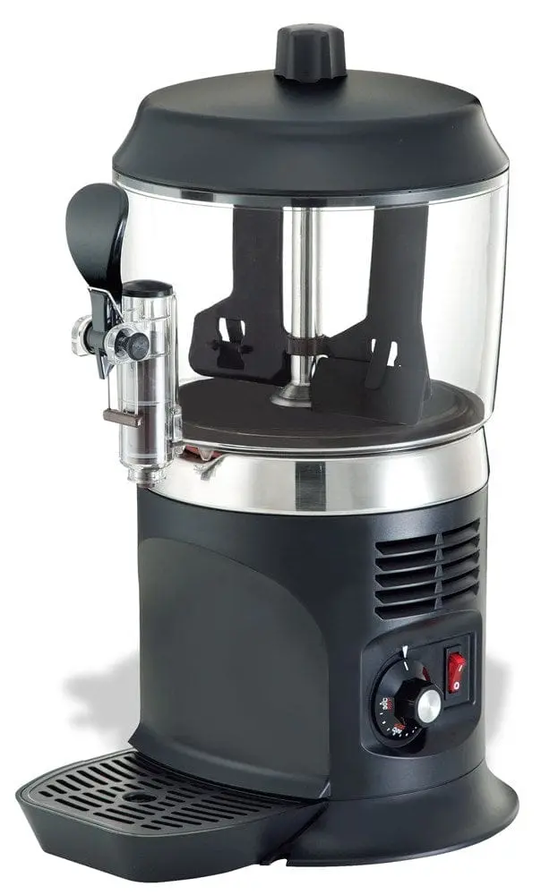 Winco Benchmark 21011 Hot Beverage & Topping Dispenser – 5-Quart Capacity With Adjustable Thermostat | Denson Cfe 1