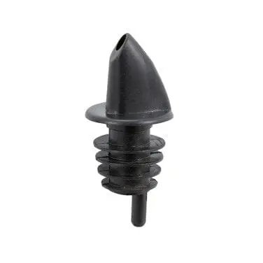 Winco Black Free-Flow Plastic Pourer – Precision Dispensing | Ppr-2K 1