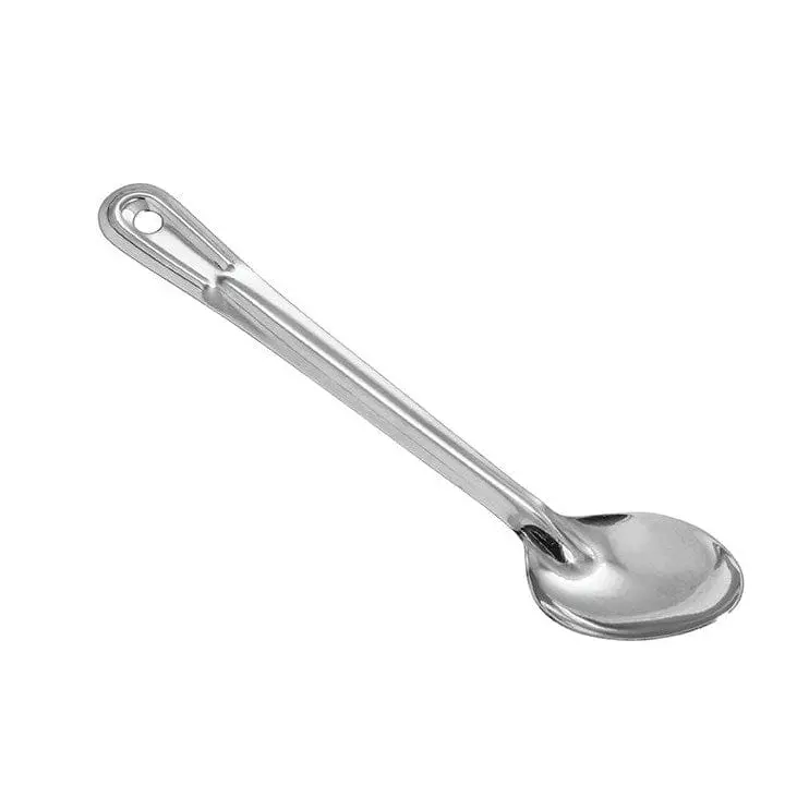 Winco Bsot-21 21-Inch Solid Stainless Steel Basting Spoon – 1.5 Mm Gauge, Commercial Duty | Denson Cfe 1