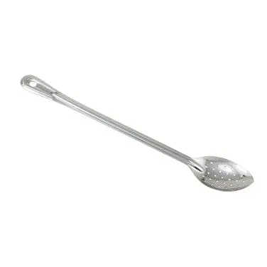 Winco Bspt-18 18-Inch Perforated Heavy-Duty Basting Spoon For Even Sauce Distribution | Denson Cfe 1