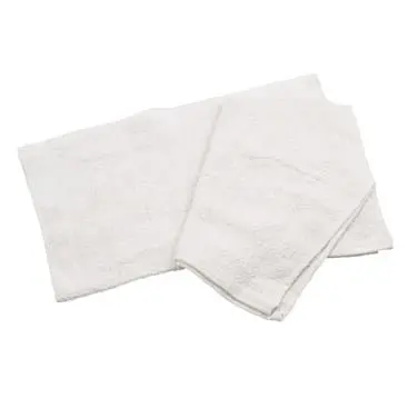 Winco Btw-30 Premium White Cotton Bar Towels (16" X 19") | Denson Cfe 1