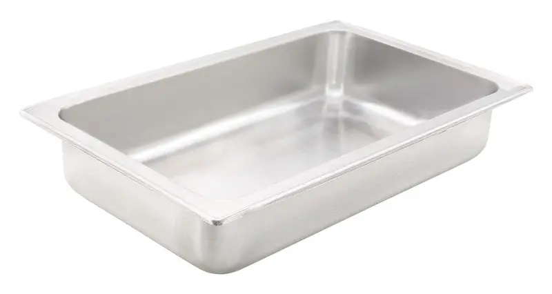 Winco C-Wpf Full-Size 4" Stainless Steel Water Pan For Buffet Stations | Denson Cfe 1