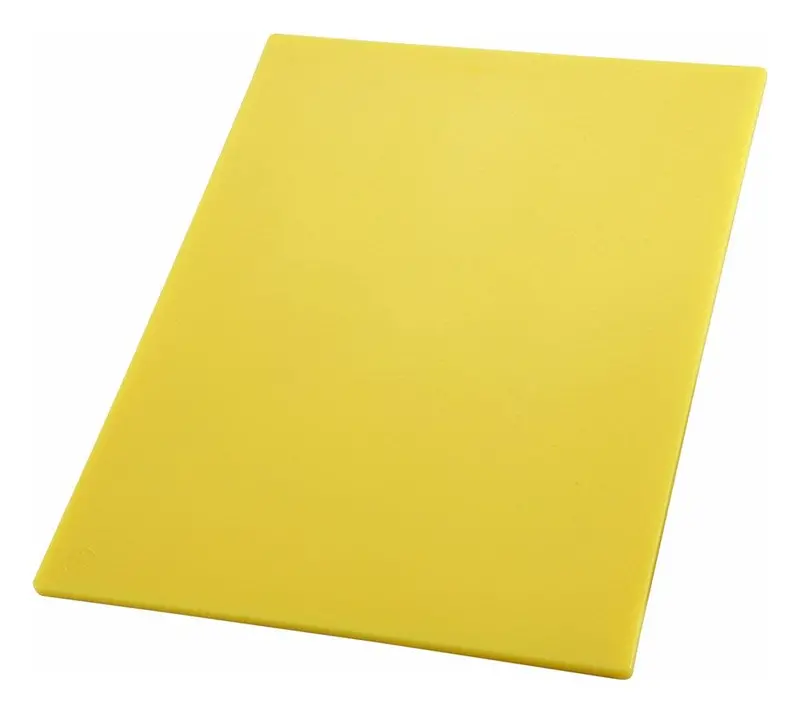Winco Cbyl-1824 Heavy-Duty Yellow Cutting Board – 18" X 24" X 0.5", Bpa-Free Polyethylene | Denson Cfe 1