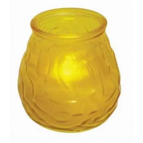 Winco Clg-3Y Battery-Operated Glass Tealight Candle – Flameless, Safe, And Stylish Ambient Lighting 1