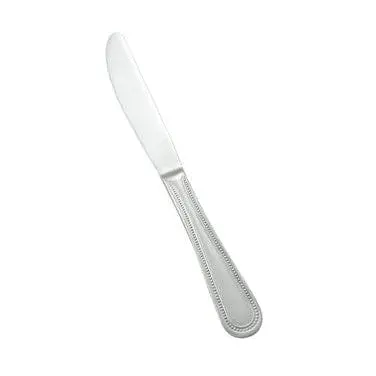 Winco Deluxe Pearl Dinner Knife – 9" Polished Stainless Steel With Pearl Motif | Denson Cfe 1