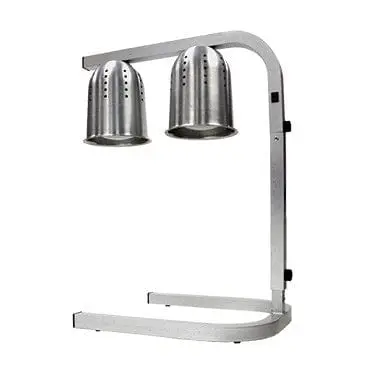Winco Ehl-2 Dual-Bulb Countertop Heat Lamp For Food Holding 1